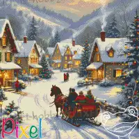 pixelhobby Collection HoHoHo - En traineau