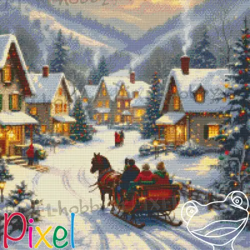 pixelhobby Collection HoHoHo - En traineau