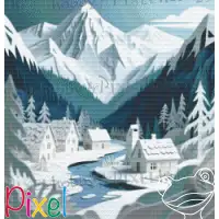 pixelhobby Collection HoHoHo - Cap au nord