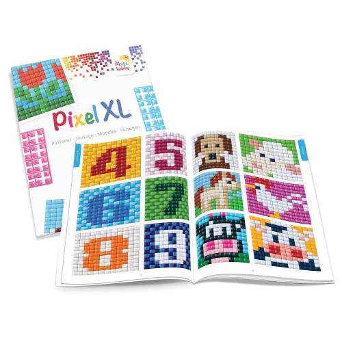 pixelhobby Livret de Modèles petits carrés XL