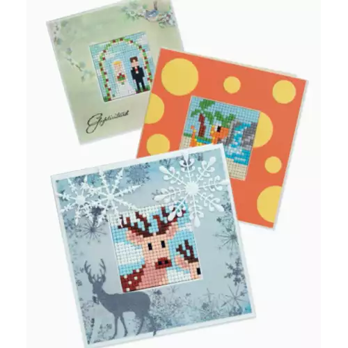 pixelhobby Carte pour support carré