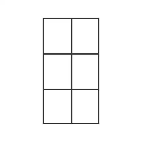 pixelhobby Cadre 6 plaques démontable  3x2L