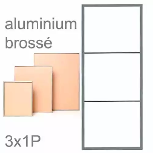 pixelhobby Cadre démontable 3 plaques 3x1P