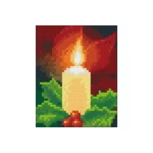 pixelhobby Kit Bougie de Noël