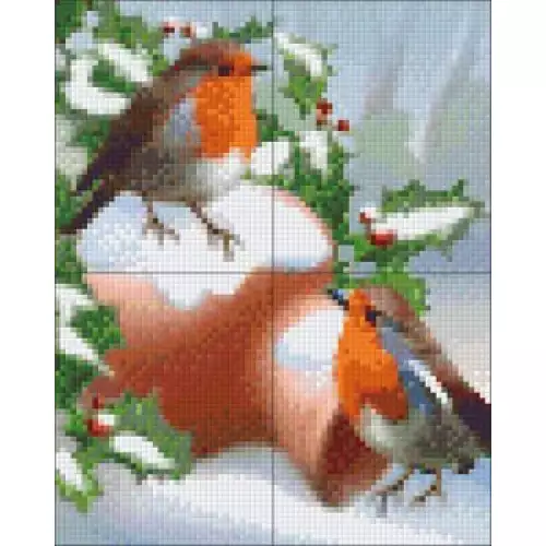 pixelhobby Kit Rouges-Gorges Hivernal