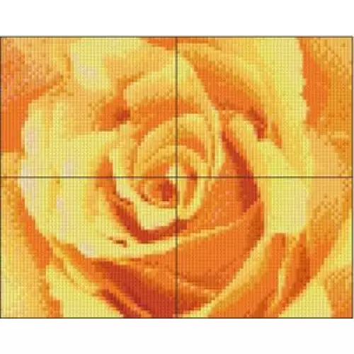 pixelhobby Kit Rose Jaune