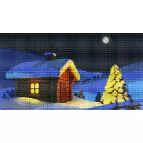 pixelhobby Kit Paysage Hivernal
