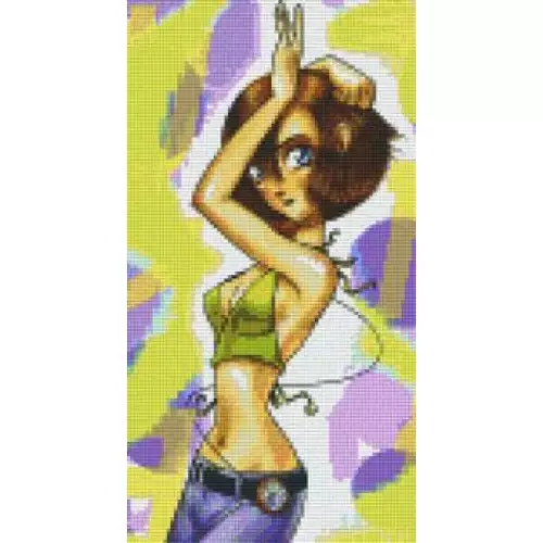 pixelhobby Kit Fille Disco pixelhobby Kit Fille Disco