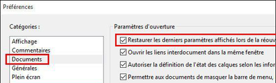 Options Acrobat Reader